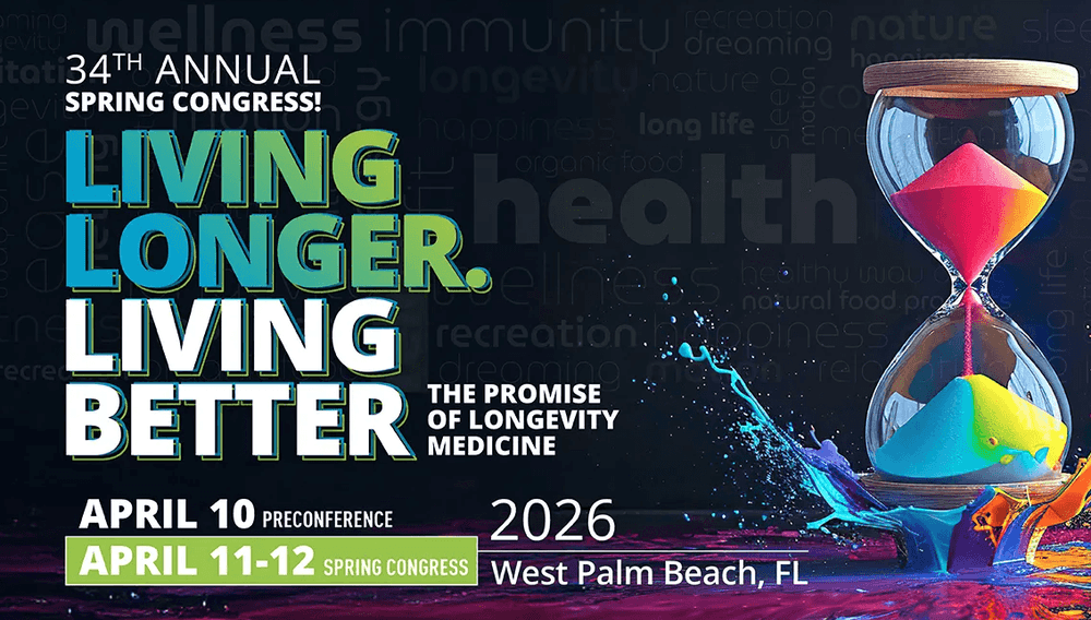A4M Spring Congress 2026 – Anti-Aging & Regenerative Medicine Conference